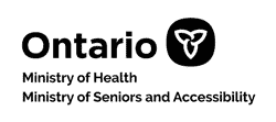 Ontario Ministry of Health and Accessibility Logo